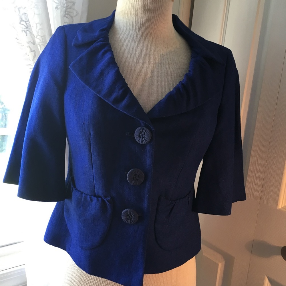 Royal Blue Semantiks Jacket
